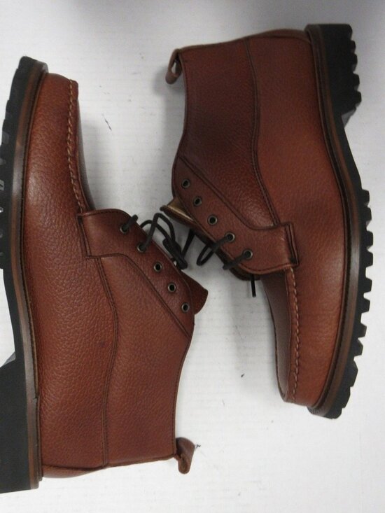 Orvis Boots 11.5 D Chukka Leather Vibram Lug Sole Heritage USA Made main image 6